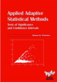 Applied Adaptive Statistical Methods : Tests of Significance and Confidence Intervals (Asa-siam Series on Statistics and Applied Probability)