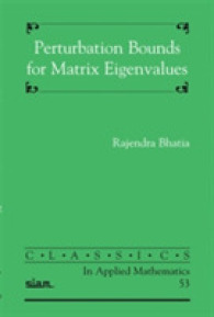 Perturbation Bounds for Matrix Eigenvalues (Classics in Applied Mathematics)