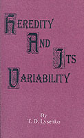 Heredity and Its Variability -- Paperback / softback