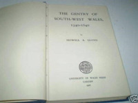 The Gentry of South-west Wales, 1540-1640