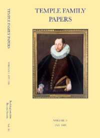Temple Family Papers : Volume 1: 1555-1603 (Buckinghamshire Record Society)