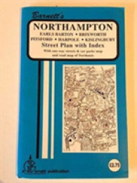 Northampton Street Map : Brixworth, Earls Barton, Harpole, Kislingbury, Northampton, Pitsford