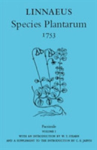 Linnaeus' Species Plantarum 1753, the Ray Society's Facsimile, volume 1 : Ray Society volume 177 (New Edition of the Ray Society's Facsimile in Two Volumes of Linnaeus' Species Plantarum 1753)