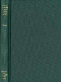Oxford Quarter Sessions Order Book, 1614-1637 (Oxford Historical Society New Series) -- Hardback