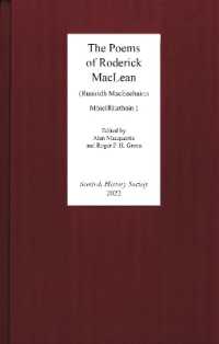 The Poems of Roderick MacLean : (Ruairidh MacEachainn MhicIllEathain - d. 1553) (Scottish History Society 6th Series)