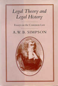 Legal Theory and Legal History : Essays on the Common Law