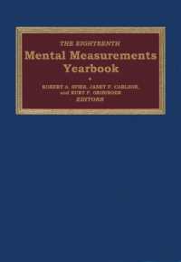 The Eighteenth Mental Measurements Yearbook (Buros Mental Measurements Yearbook)