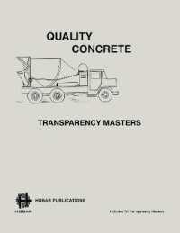 Quality Concrete - a Hobar Transparency Master Set （Looseleaf）