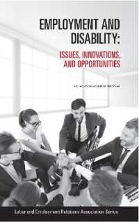 Employment and Disability : Issues, Innovations, and Opportunities (Lera Research Volumes)