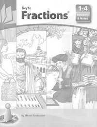 Key to Fractions, Books 1-4, Answers and Notes (Key To...workbooks) （Spiral）