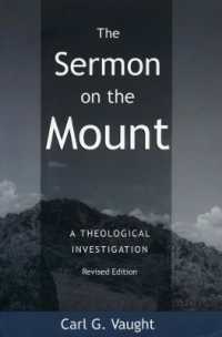 The Sermon on the Mount : A Theological Investigation