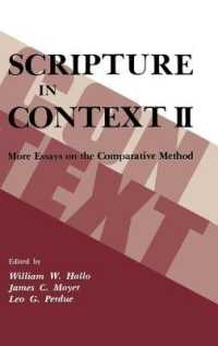 Scripture in Context II : More Essays on the Comparative Method