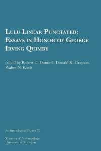 Lulu Linear Punctated : Essays in Honor of George Irving Quimby (Anthropological Papers Series)