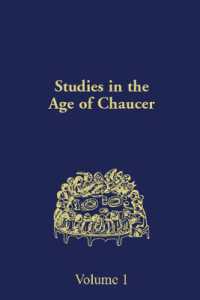 Studies in the Age of Chaucer : Volume 1 (Ncs Studies in the Age of Chaucer)