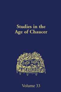 Studies in the Age of Chaucer : Volume 33 (Ncs Studies in the Age of Chaucer)