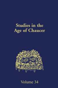 Studies in the Age of Chaucer : Volume 34 (Ncs Studies in the Age of Chaucer)