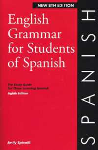 English Grammar for Students of Spanish 8th edition
