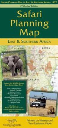 Safari Planning Map East & Southern Africa (Safari Planning Map) （2 FOL MAP）