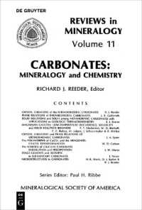 Carbonates : Mineralogy and Chemistry (Reviews in Mineralogy & Geochemistry)