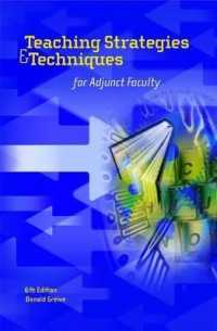 Teaching Strategies & Techniques for Adjunct Faculty （5TH）