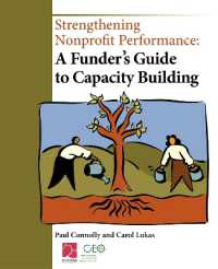 Strengthening Nonprofit Performance : A Funder's Guide to Capacity Building