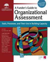 A Funder's Guide to Organizational Assessment : Tools, Processes, and Their Use in Building Capacity