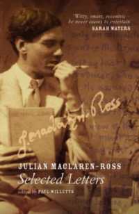 Selected Letters - Julian Maclaren-ross -- Paperback / softback
