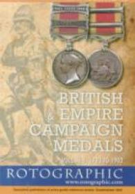 British and Empire Campaign Medals : 1793 to 1902 -- Paperback / softback