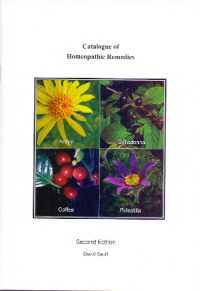 A Catalogue of Homeopathic Remedies : RCATA