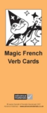 Magic French Verb Cards Flashcards (8) : Speak French more Fluently!
