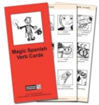 Magic Spanish Verb Cards Flashcards (8) : Speak Spanish more fluently!