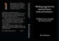 'Nothing reigns here but want and disease, death and desolation.' the Black Country during the 1832 Cholera pandemic.