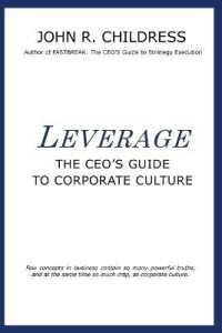 Leverage: the CEO's Guide to Corporate Culture