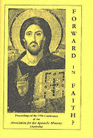 Forward in Faith? : Proceedings of the 1996 Conference