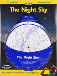 The Night Sky Planisphere 20o-30oN (Large Plastic)