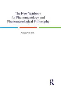 New Yearbook for Phenomenology and Phenomenological Philosophy : Volume 8 (New Yearbook for Phenomenology and Phenomenological Philosophy)