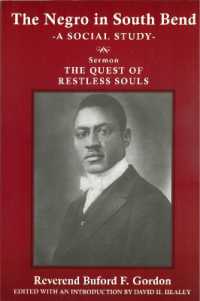 The Negro in South Bend : A Social Study