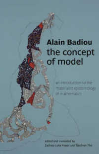 The Concept of Model : An Introduction to the Materialist Epistemology of Mathematics (Transmission)