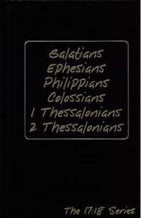 Galatians, Ephesians, Philippians, Colossians, I and 2 Thessalonians : Journible the 17:18 Series (17: 18)