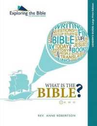 What Is the Bible? Leader's Guide - Large Print