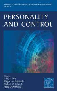 Personality and Control (Warsaw Lectures in Personality and Social Psychology)