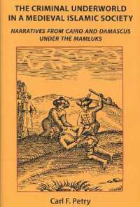 The Criminal Underworld in a Medieval Islamic Society : Narratives from Cairo and Damascus under the Mamluks (Chicago Studies on the Middle East)
