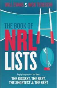 Book of Nrl Lists -- Paperback / softback