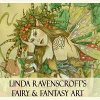 LINDA RAVENSCROFTS FAIRY AND FANTASY ART PAINTING AND COLOURING BOOK 3