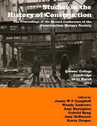 Studies in Construction History : the proceedings of the Second Construction History Society Conference