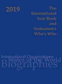 国際情勢・各国指導者年鑑（2019年版）<br>International Year Book & Statesmen's Who's Who 2019 (International Year Book and Statesmen's Who's Who)