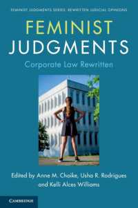 Feminist Judgments: Corporate Law Rewritten (Feminist Judgment Series: Rewritten Judicial Opinions)