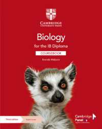 Biology for the IB Diploma Coursebook with Digital Access (2 Years) (Ib Diploma) （3RD）