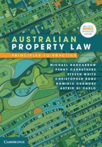 Australian Property Law : Principles to Practice