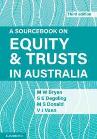 A Sourcebook on Equity and Trusts in Australia （3RD）